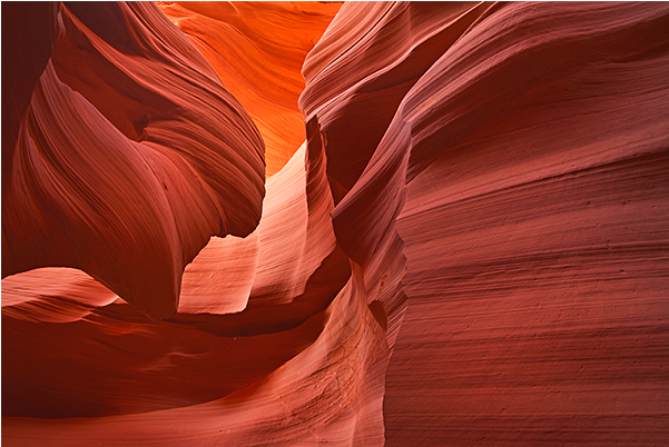 America Canyon Abstract - Canvas Print (790x587), Png Download