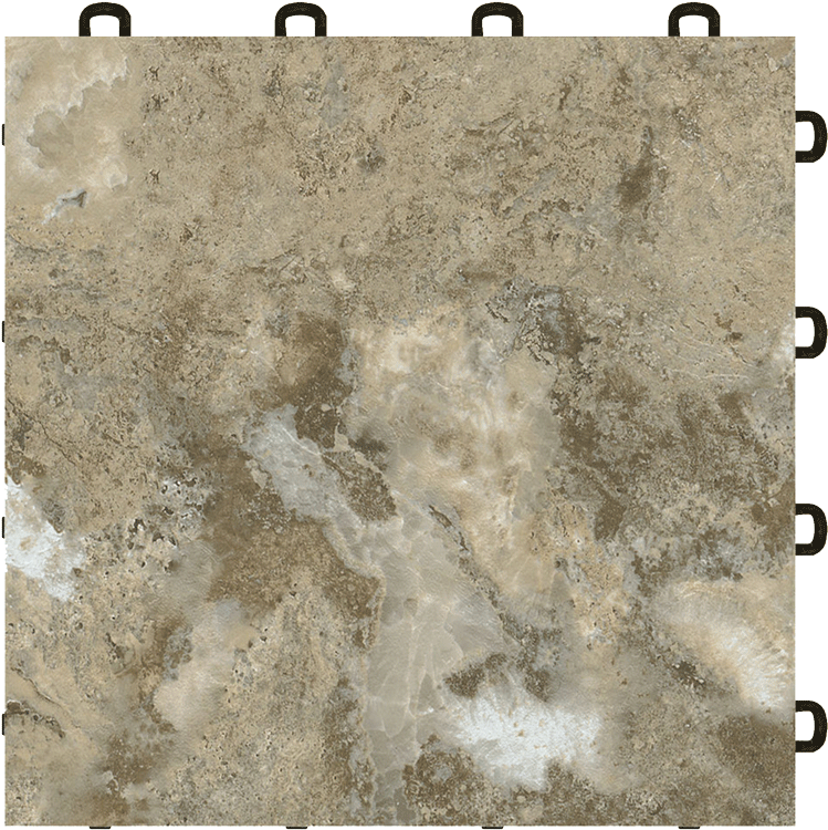 Interlocking Flooring Tiles - Turquoise Pendant And Necklace - 37 Mm X 27 Mm Pendant (800x800), Png Download