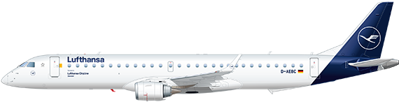 Lufthansa Regional New Livery (980x340), Png Download