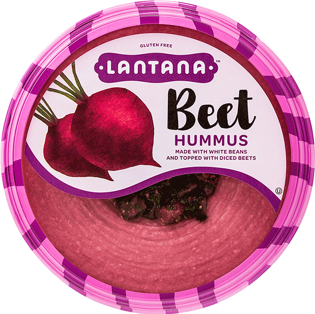 10 Oz - Lantana Black Bean Hummus (640x638), Png Download