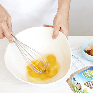 How To Cook Scrambled Eggs Step - Scrambled Eggs (610x300), Png Download