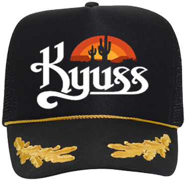 Custom Heat Pressed Otto Trucker Hat 39 - Kyuss Tshirt (428x400), Png Download