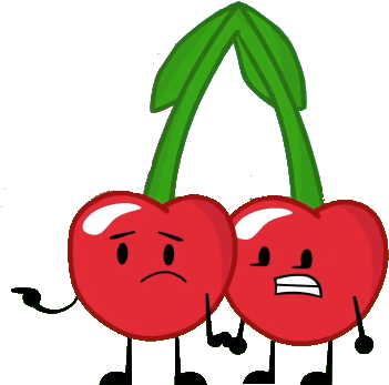 File - Cherries 5 - Png (379x394), Png Download