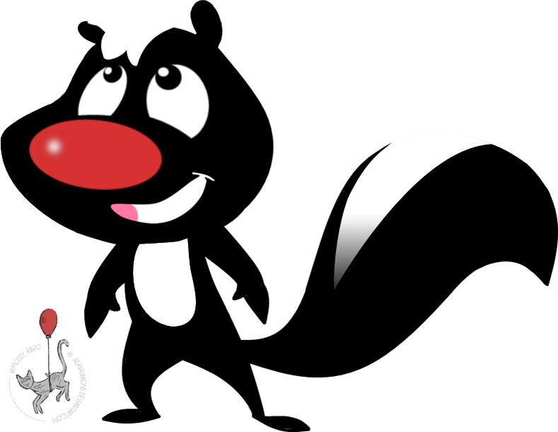 Skunk Fu - Skunk Fu Skunk (789x610), Png Download