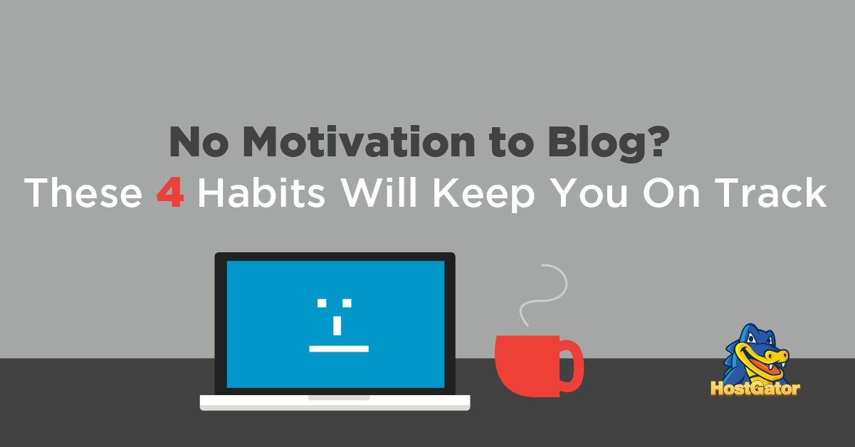 No Motivation To Blog - Blog (1201x629), Png Download