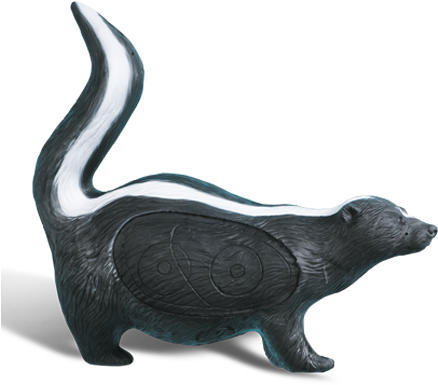 Skunk - Figurine (450x505), Png Download
