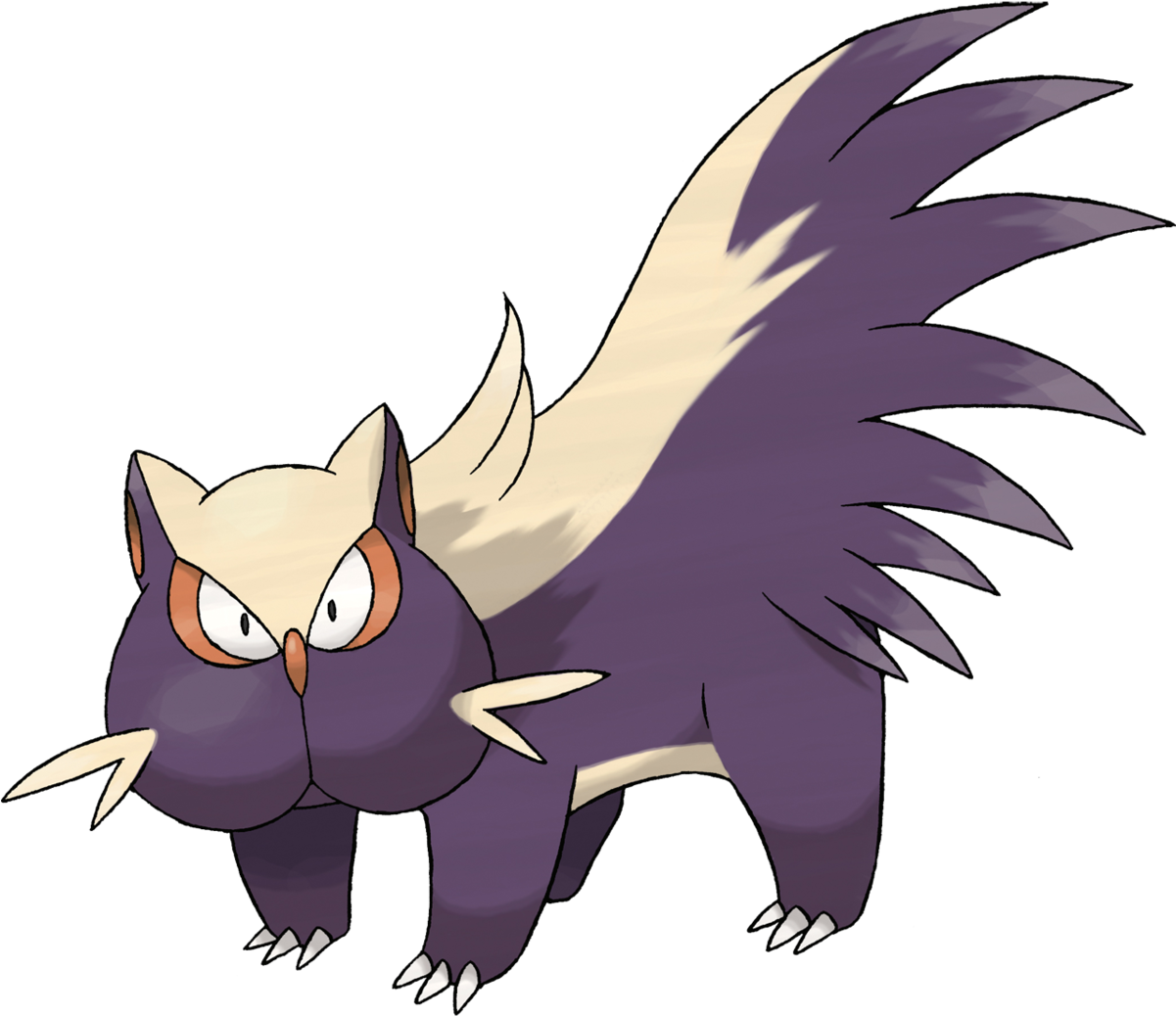 Skunk Pokemon (1200x1200), Png Download