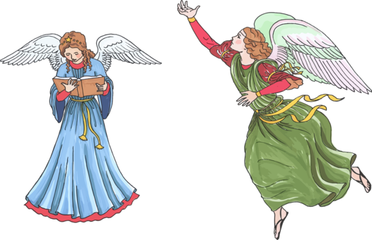 Guardian Angel Gabriel Cherub Heaven - Angels In Png Format (526x340), Png Download