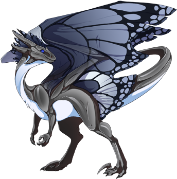 He's Not The Perfect Little Dream Dragon, But This - Anime Dragons (350x350), Png Download