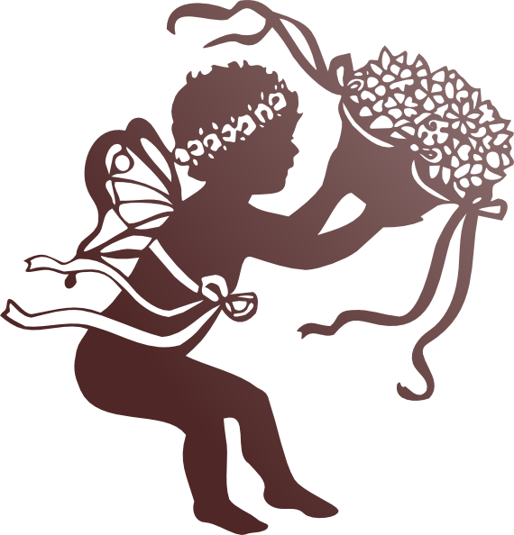 This Free Clipart Png Design Of Angel Clipart (570x594), Png Download