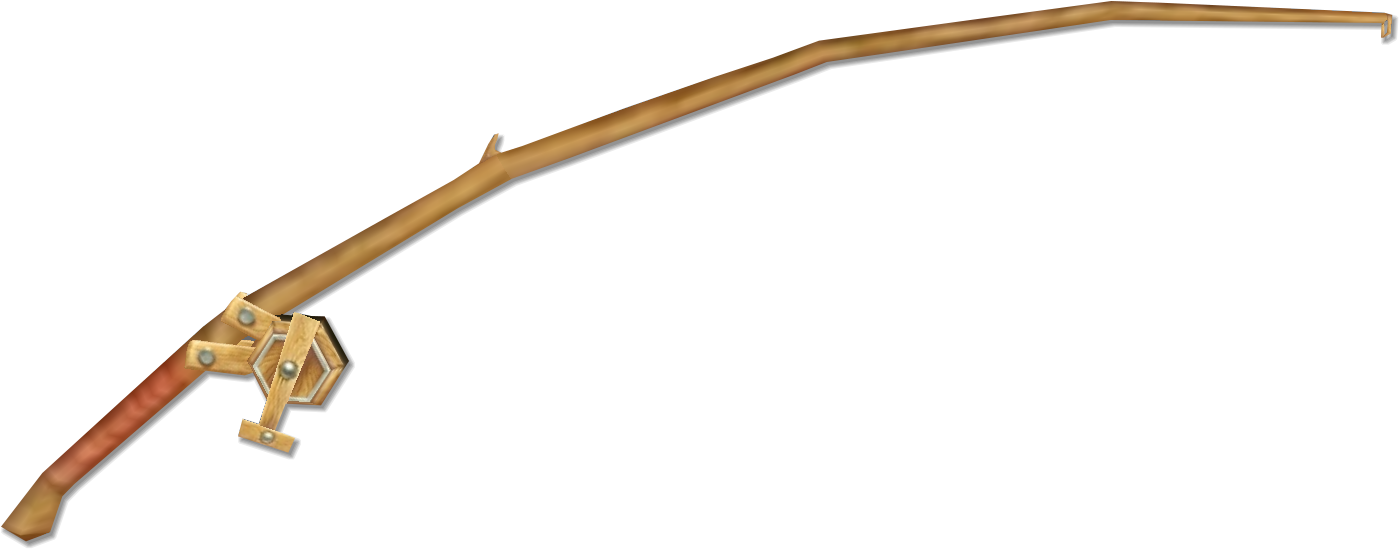 Fishing Rod 1 - Rifle (1408x560), Png Download