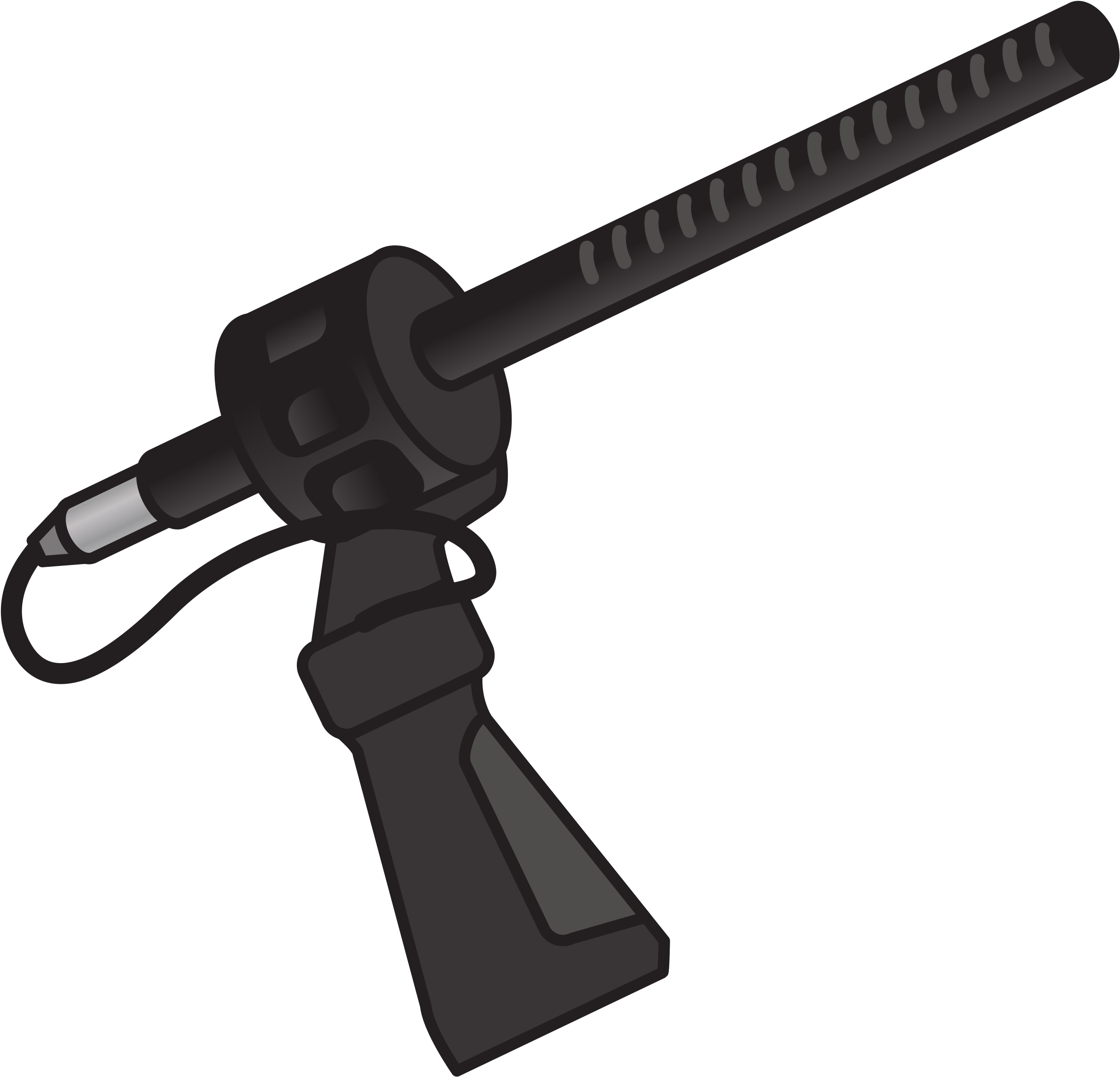 This Free Icons Png Design Of Shotgun Microphone, Ver (2400x2309), Png Download