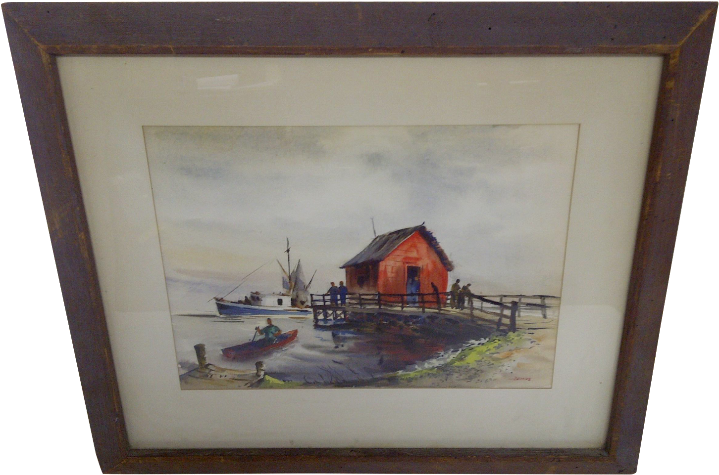 Clip Art Library On The Painting By Charles Henry Reinike - Painting (1524x1200), Png Download