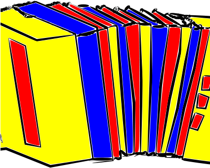 Acordeón Colombiano Clipart Png (424x600), Png Download
