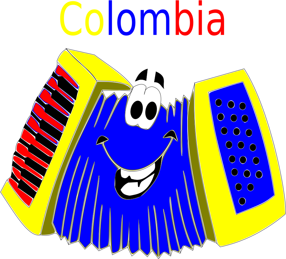 This Free Icons Png Design Of Acordeon Colombiano (2400x834), Png Download
