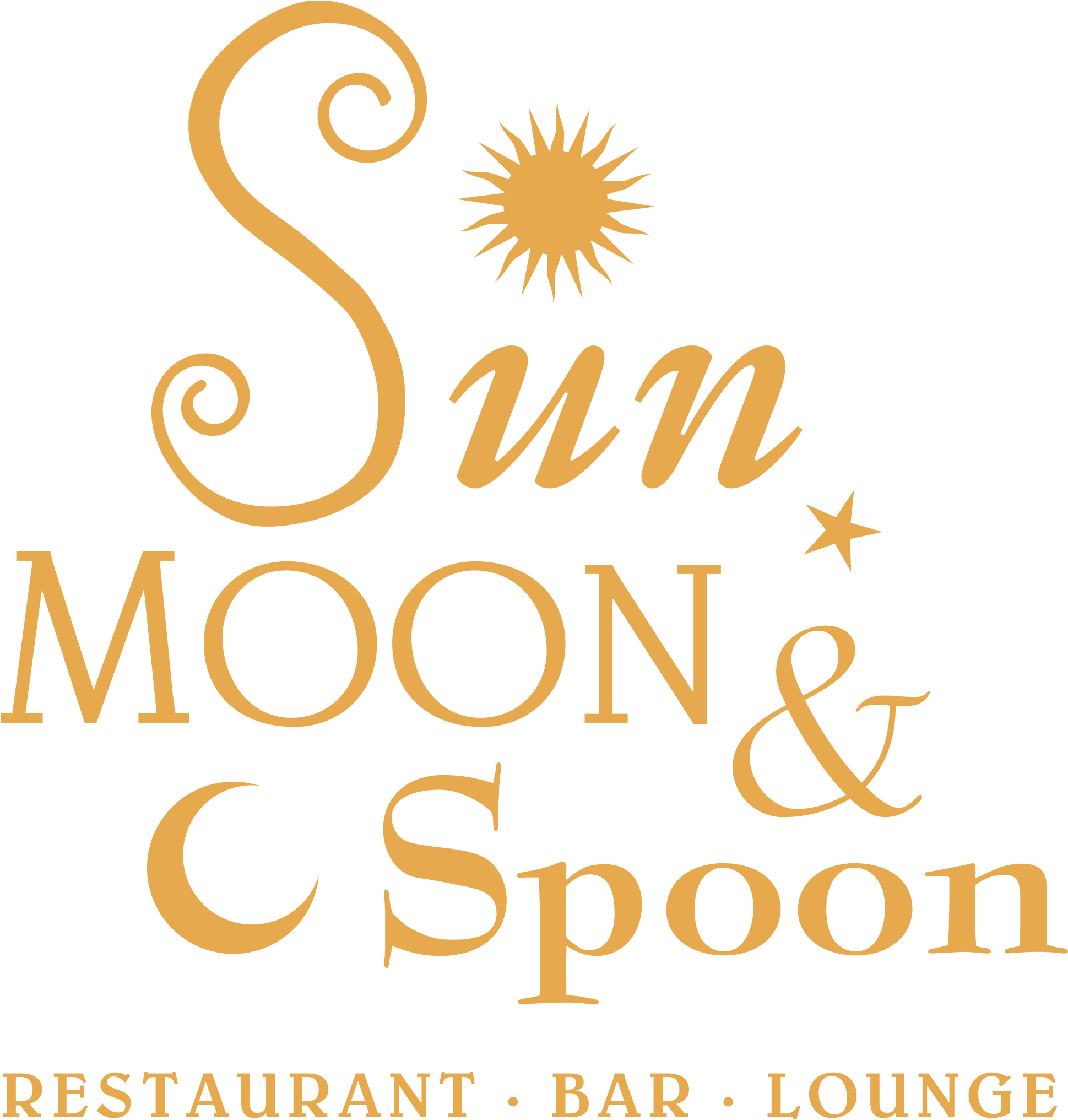 Sun, Moon & Spoon Logo Png Transparent - Illustration (2400x2400), Png Download
