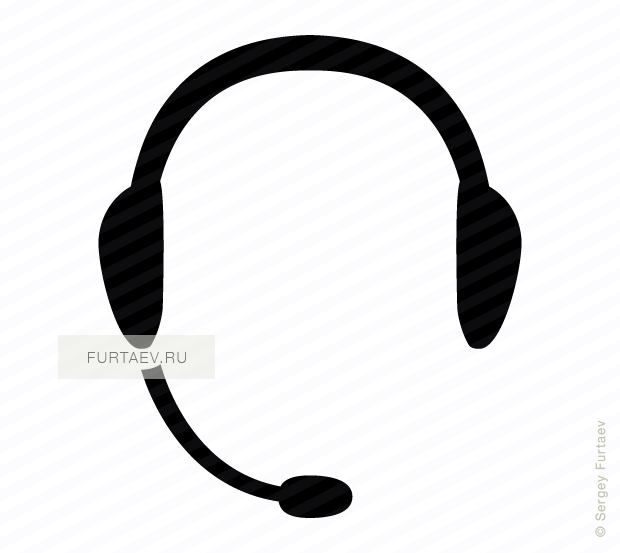 Headphones With Mic Png Download - Headphones (620x553), Png Download