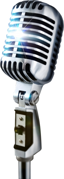 Share This Image - Microphone Vector (208x580), Png Download