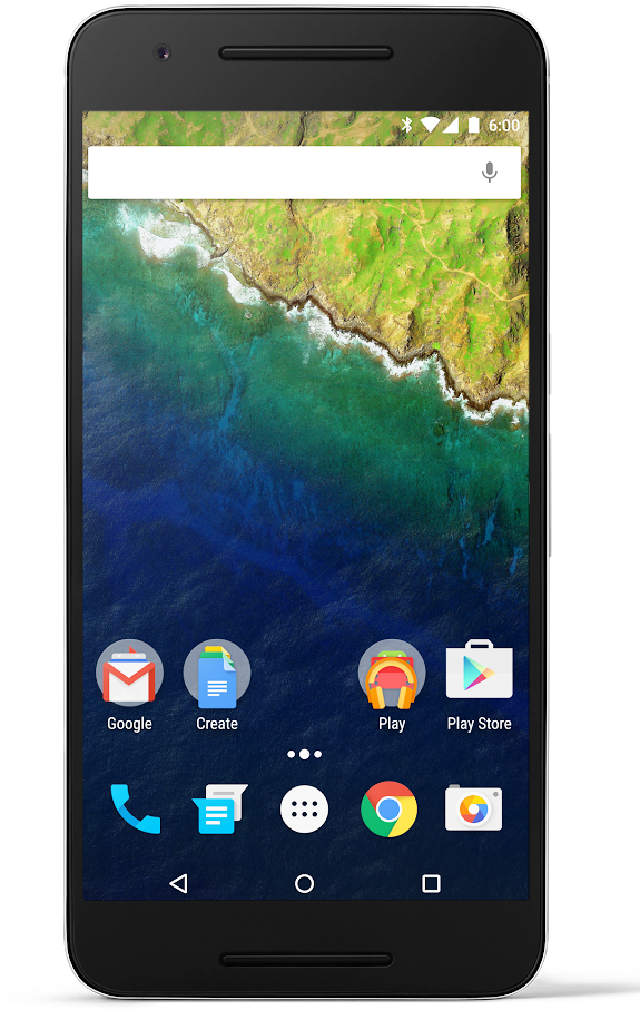 Nexus P Vs Apple S Plus Device - Nexus 6p (574x967), Png Download