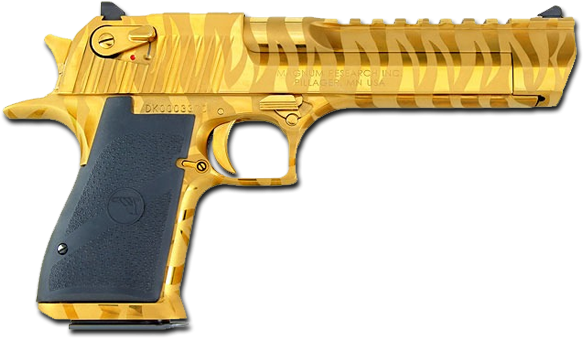 Magnum Research Desert Eagle Mark Xix - Desert Eagle Tiger Stripe (600x600), Png Download