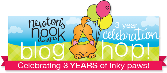 Sandy Allnock Newtons Nook Shading Map Nnd 3yearbloghop - 10 Years (550x250), Png Download