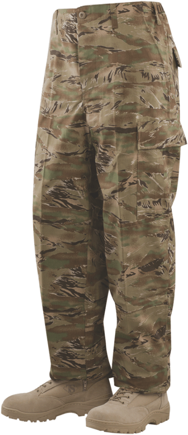 Tru-spec Battle Dress Uniform Pants - Bdu Field Trousers Tru Spec All Terrain Tiger (900x900), Png Download