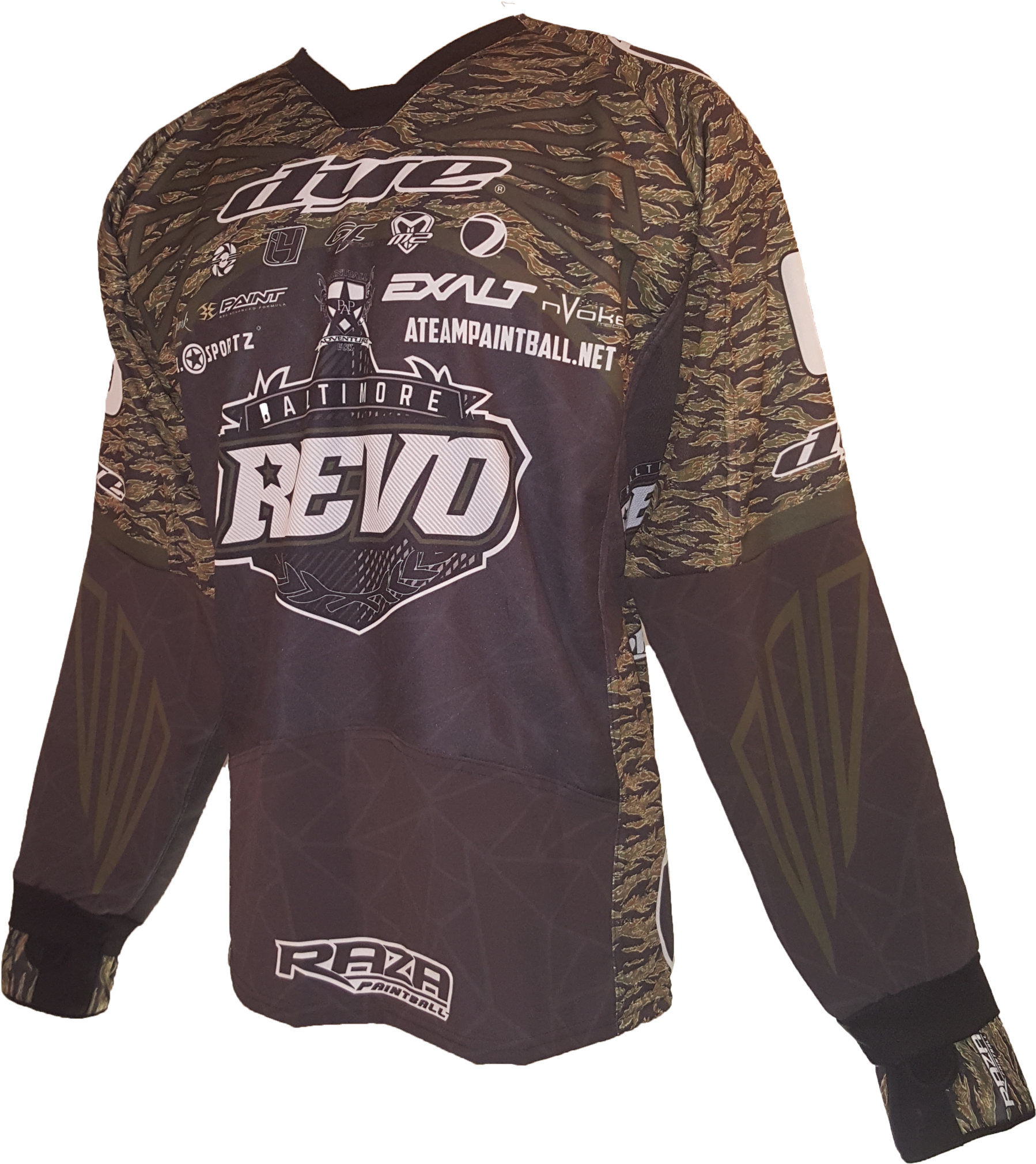 Revo Tiger Stripe Bmf Pro Jersey (1836x2048), Png Download