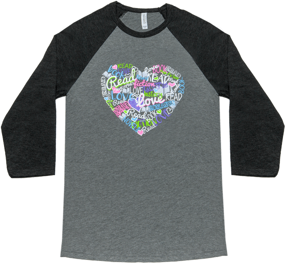 Baseball Jersey With Heart Design - Top (566x611), Png Download