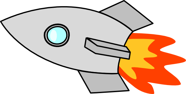 Space Clipart Rocket Ship - Space Ship Clip Art Png (600x304), Png Download