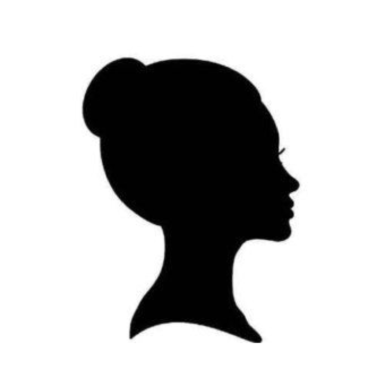 Woman Head Silhouette Outline Mydrlynx - Side Profile Silhouette Woman (785x785), Png Download