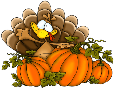 Thanksgiving Pumpkins Turkey - Free Thanksgiving Png (400x400), Png Download