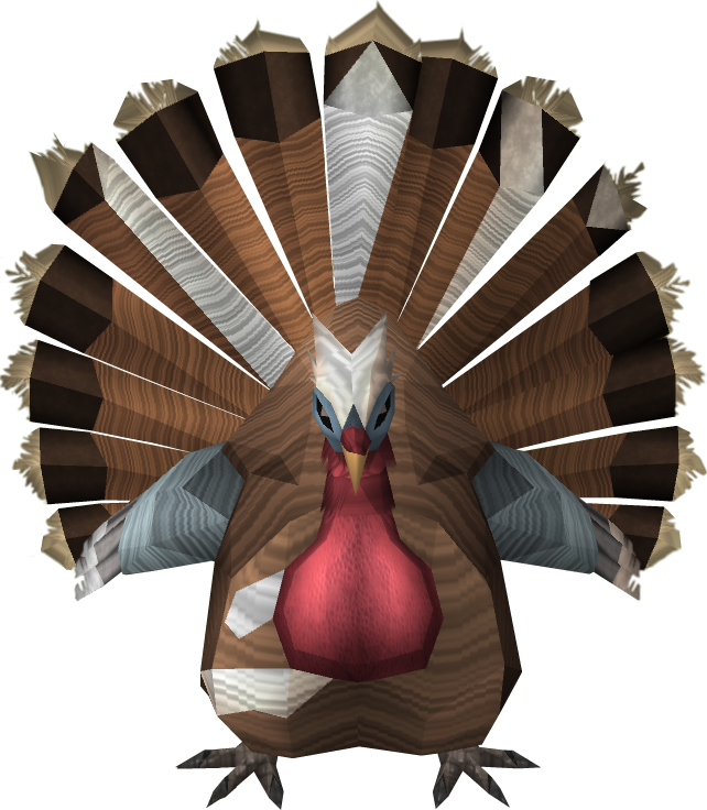 Turkey Feathers Png - Runescape Turkey (642x736), Png Download