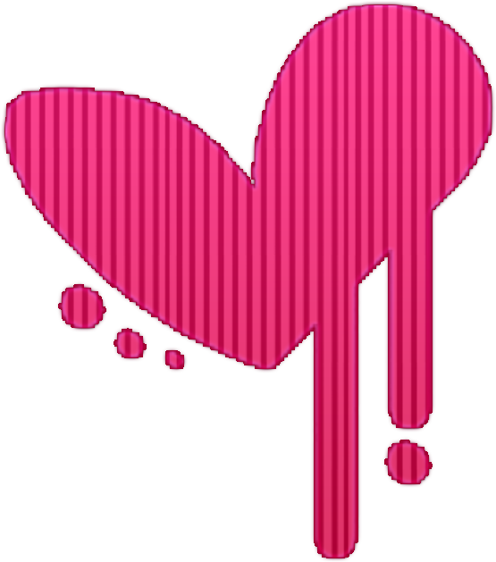 Pink Hearts Clip Art - Heart Png Deviantart (747x672), Png Download