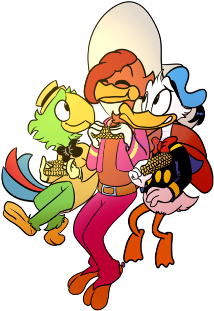 @pistolas-zer85 - Ducktales (500x645), Png Download