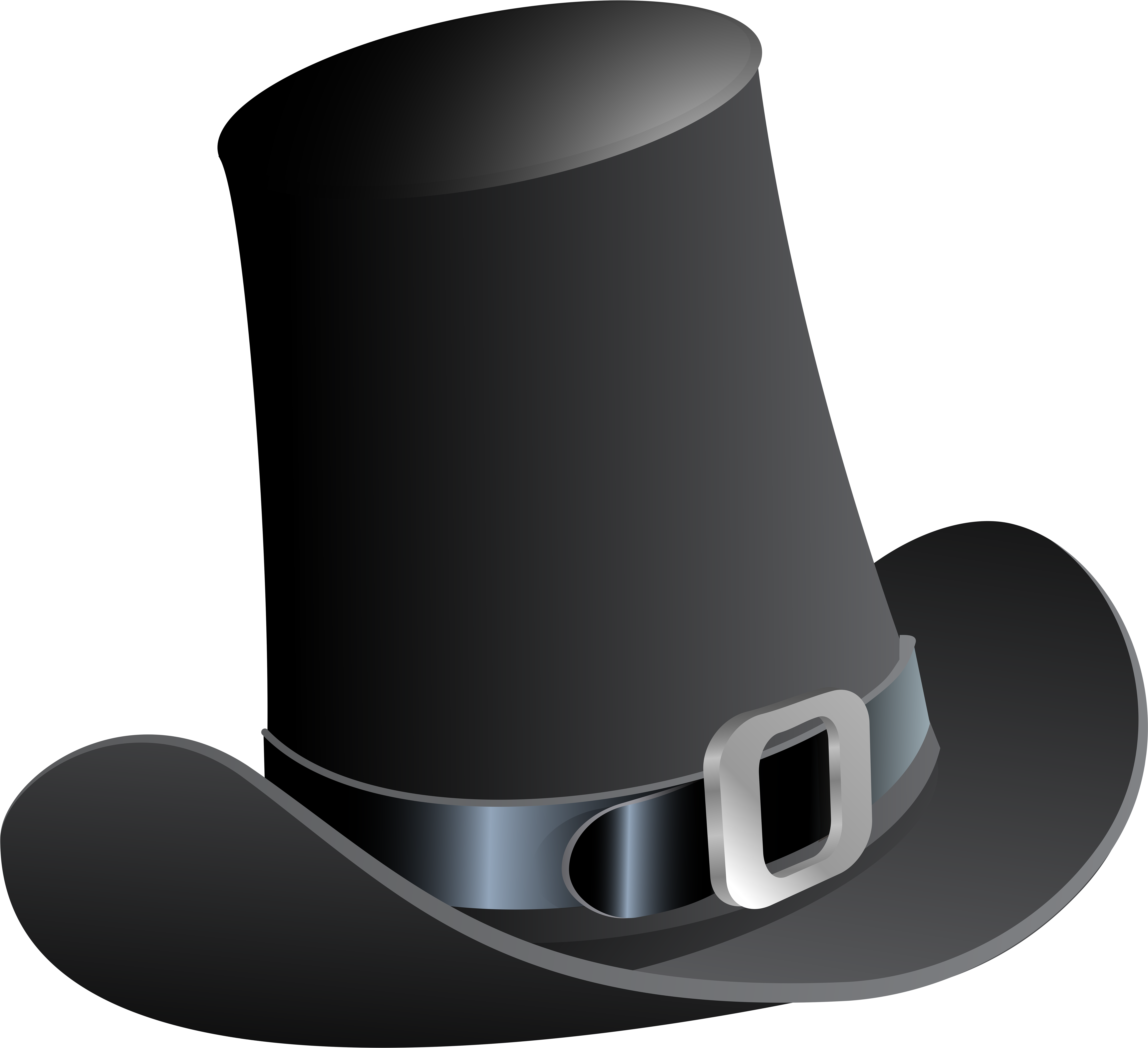 Turkey Transparent Pilgrim Hat (8000x7376), Png Download