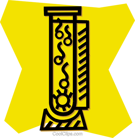 Test Tube With Sperm And An Egg Royalty Free Vector - Yellow (471x480), Png Download