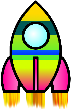 Brush Rocket 01 5153828 (450x450), Png Download