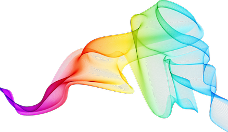 Rainbow Smoke Design Snapchat Picture Freeuse Download - Colored Smoke Transparent Png (798x464), Png Download