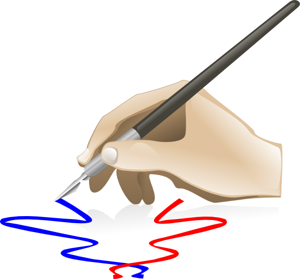 Drawing Clipart Painter - Painting Hand Clip Art (600x559), Png Download