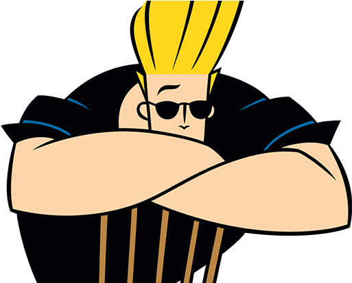 Johnny Bravo Sad (1600x412), Png Download