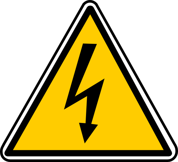 Electricity Clipart Lightning Strike - Electric Power Clipart (600x548), Png Download