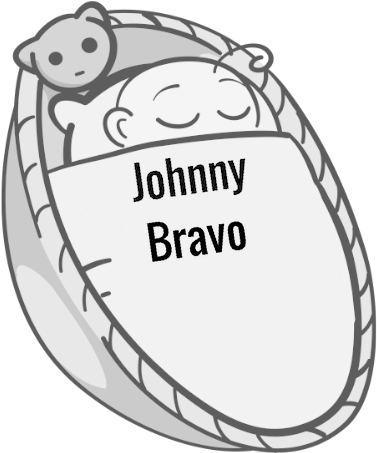Johnny Bravo Sleeping Baby (480x458), Png Download