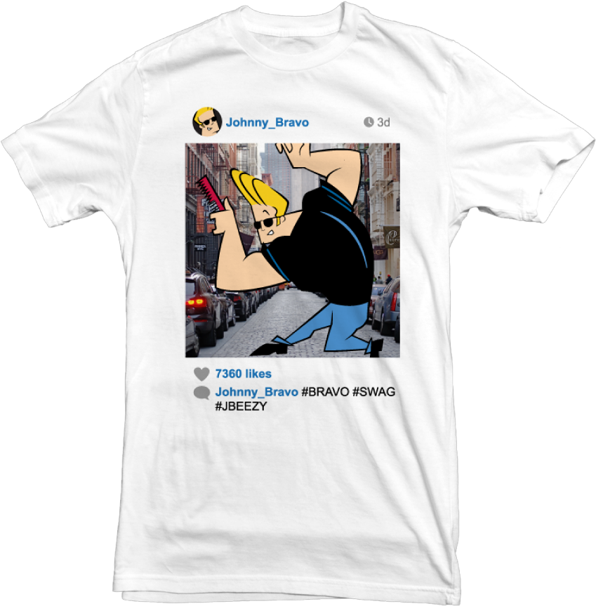 Johnnybravo2 (880x1018), Png Download