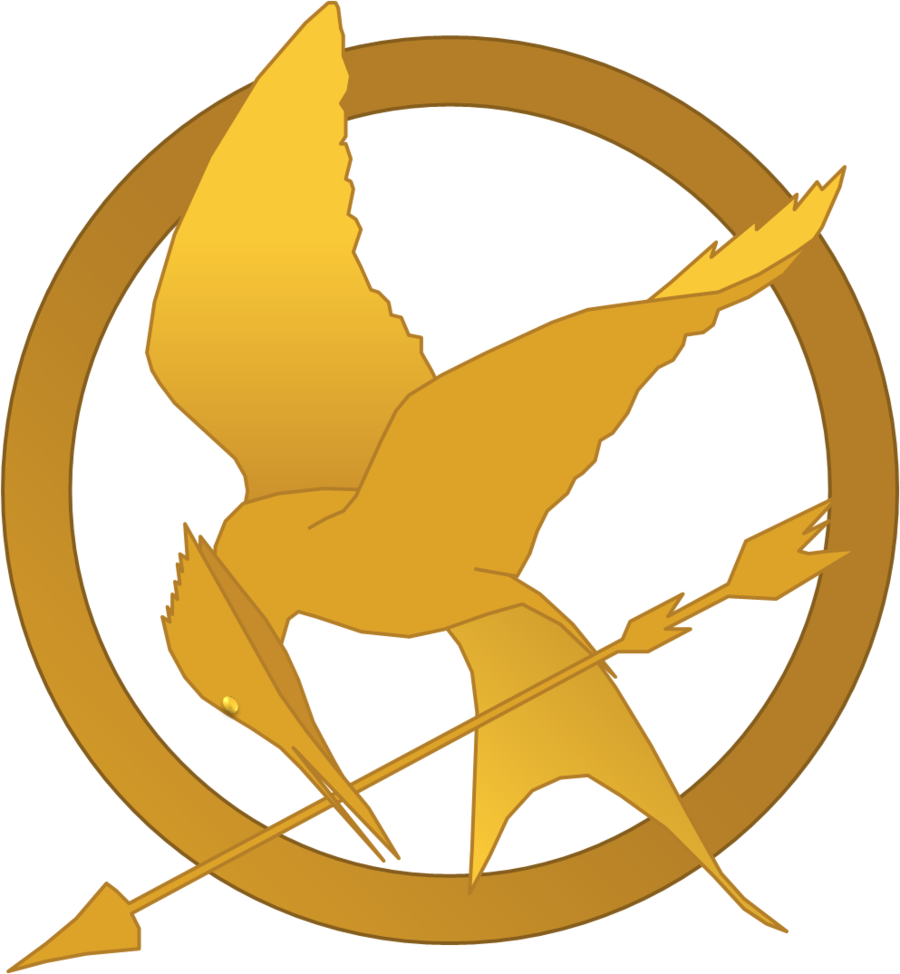 The Symbol On The Hunger Game Book Likes Like Johnny - Hunger Games Mockingjay Symbol (900x974), Png Download