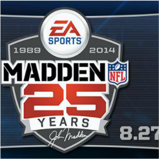 1-madden25logo - Madden Nfl 25 (1200x675), Png Download