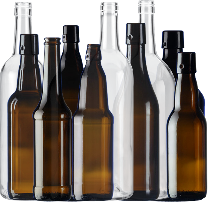 Glass Beer Bottle Us (700x700), Png Download