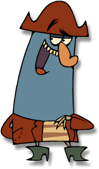 Welcome To The Flapjack Wiki Harbor - Captain K Nuckles Woah (293x462), Png Download
