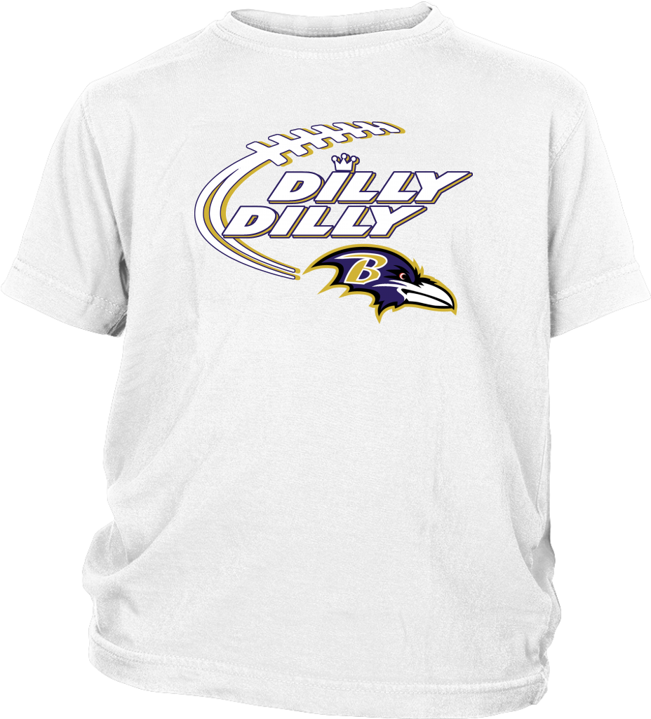 Nfl Dilly Dilly Baltimore Ravens Football Shirts T - Team Valor - Pokemon Go Into The Fire Tshirt Hoodies (1024x1024), Png Download