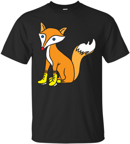 Cute Fox T-shirt - Bunkieshop Design - Cute Fox T Shirt & Hoodie Many (480x480), Png Download