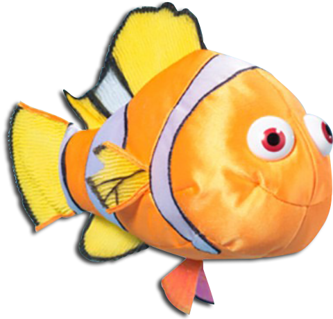 Download Disney's Finding Nemo Plush Nemo Large Stuffed Toy PNG Image with  No Background 